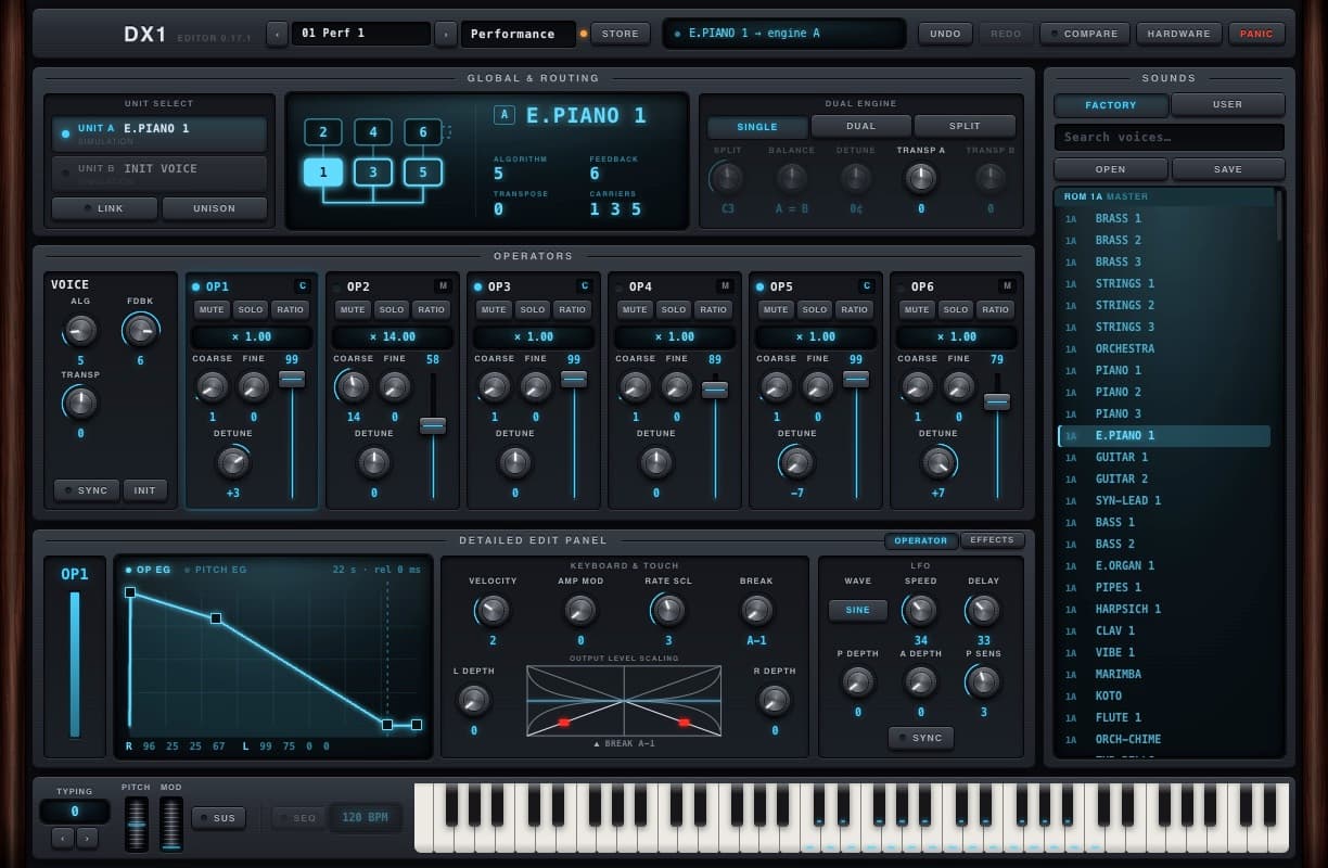 DX1 Editor